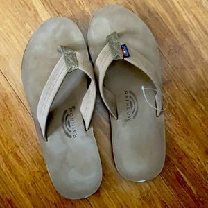 Men’s rainbow sandals - brand new without tags